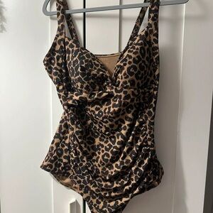 Leopard Print Women's Top
